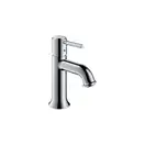 Сместитель для раковины, однорычажный Hansgrohe Talis Classic (цвет - хром), без донного клапана (14118000) фото 1 Aquada.com.ua