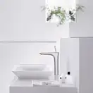 Hansgrohe PuraVida Смеситель для умывальника высокий, хром (15072000)