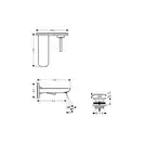 Смеситель для раковины, однорычажный Hansgrohe PuraVida (цвет - хром/белый) (15084400) фото 2 Aquada.com.ua