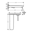 HANSGROHE Смеситель для раковины, однорычажный PuraVida (15085400) фото 2 Aquada.com.ua