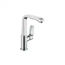Смеситель для раковины, однорычажный Hansgrohe Metris (цвет - хром), с донным клапаном (31087000) фото 1 Aquada.com.ua
