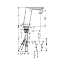 Смеситель для раковины, электронный Hansgrohe Metris S (цвет - хром) (31103000) фото 2 Aquada.com.ua