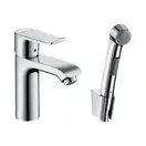 Hansgrohe Mertis Смеситель для раковины с гигиеническим душем, хром (31285000)