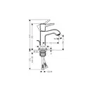 Смеситель для раковины Hansgrohe Metropol Classic (цвет - хром) (31300000) фото 2 Aquada.com.ua
