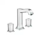Смеситель для раковины на 3 отверстия Hansgrohe Metropol Classic (цвет - хром), с донным клапаном (31305000) фото 1 Aquada.com.ua