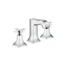 Смеситель для раковины на 3 отверстия Hansgrohe Metropol Classic (цвет - хром), с донным клапаном (31306000) фото 1 Aquada.com.ua