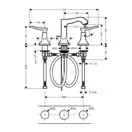 Змішувач для умивальника Hansgrohe Metropol Classic (31330000)