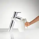 Смеситель для раковины, однорычажный Hansgrohe Talis (цвет - хром) (32052000) фото 3 Aquada.com.ua