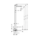 Змішувач для умивальника Hansgrohe Metropol (32530000)