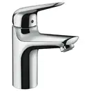 Смеситель для раковины Hansgrohe Novus (цвет - хром), с донным клапаном (71030000) фото 1 Aquada.com.ua