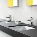 Змішувач для умивальника Hansgrohe Logis з донним клапаном, хром (71107000)