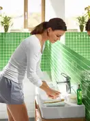 HANSGROHE Смеситель для раковины, однорычажный, 100 CoolStart Logis Loop (71154000) фото 3 Aquada.com.ua