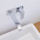 Смеситель для раковины, однорычажный Hansgrohe Talis E (цвет - хром), излив 225 мм (71734000) фото 3 Aquada.com.ua