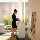 Смеситель для раковины, напольный Hansgrohe Metropol (цвет - хром) (74530000) фото 2 Aquada.com.ua