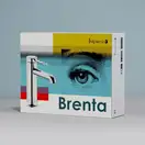IMPRESE BRENTA смеситель для умывальника, скрытый монтаж, граф.хром, 35 мм (ZMK091908030) фото 3 Aquada.com.ua