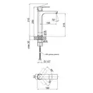 Змішувач для раковини Qtap Lipno 1023H101CB (QTLIPNO1023H101CB) фото 2 Aquada.com.ua