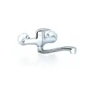 RAVAK Настенный смеситель для умывальника 150 мм SN 041.00/150 (X070008) фото 2 Aquada.com.ua