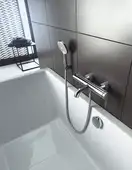 Смеситель для ванны Duravit C.1 (цвет - хром) (C15230000010) фото 2 Aquada.com.ua