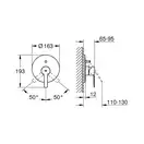 Смеситель однорычажный для ванны Grohe Lineare (цвет - хром) (19297001) фото 2 Aquada.com.ua