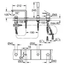 Grohe Lineare New Змішувач для ванни, хром (19577001)