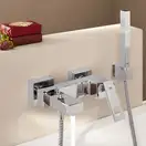 GROHE Смеситель для ванны, однорычажный Eurocube (23140000) фото 3 Aquada.com.ua