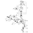 Смеситель для ванны Grohe Bau Loop (цвет - хром) (23341000) фото 4 Aquada.com.ua