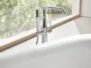 Grohe Essence New Підлоговий змішувач для ванни, хром (23491001)