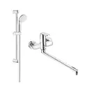 Набір для ванни 2в1 Grohe Eurosmart Cosmo, хром (26129003)