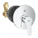Grohe BauEdge Смеситель для ванны, встраиваемый, хром (29079000)