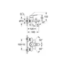 Grohe BauLoop Смеситель для ванны, хром (32815000)
