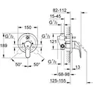 Grohe Eurosmart Смеситель для ванны, хром (33305002)