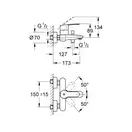 Grohe Змішувач для ванни Eurostyle Cosmopolitan, хром (33591002)