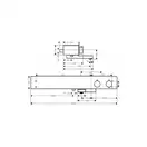 Термостат Hansgrohe ShowerTablet 600 (цвет - хром/белый) (13109400) фото 2 Aquada.com.ua