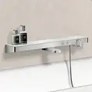 Термостат для ванни Hansgrohe ShowerTablet Select 700 мм, хром/білий (13183400)