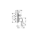 Смеситель для ванны, однорычажный Hansgrohe Talis Classic (цвет - хром) (14145000) фото 2 Aquada.com.ua