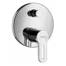 HANSGROHE Смеситель  на ванну врезной (матовый хром ) Metropol S (14465880) фото 1 Aquada.com.ua