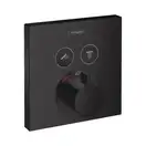 Hansgrohe ShowerSelect Термостат для душу, чорний мат (15763670)