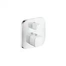 Термостат для душа Hansgrohe PuraVida (цвет - хром/белый) (15771400) фото 1 Aquada.com.ua