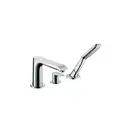 Смеситель на борт ванны Hansgrohe Metris (цвет - хром) (31190000) фото 1 Aquada.com.ua