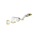 Смеситель на борт ванны Hansgrohe Metropol Classic (цвет - хром/золото) (31315090) фото 1 Aquada.com.ua
