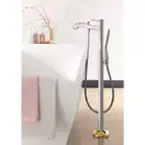 Змішувач для ванни для підлоги Hansgrohe Metropol Classic, Chrome/Gold Optic (31445090)