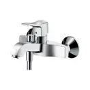 Смеситель для ванны Hansgrohe Metris Classic (цвет - шлифованный никель) (31478820) фото 1 Aquada.com.ua