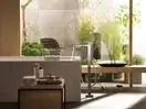 Смеситель для ванны напольный Hansgrohe Metropol (цвет - хром), с душевым гарнитуром (32532000) фото 2 Aquada.com.ua