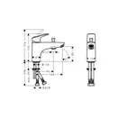 HANSGROHE Смеситель на борт ванны с переключателем на душ Logis Monotrou (71312000) фото 2 Aquada.com.ua