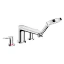 Змішувач для ванни Hansgrohe Talis E на 4 отвори, хром (71748000)