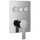 IMPRESE SMART CLICK смеситель для душа скрытый монтаж, 3 режима, хром (ZMK101901202) фото 1 Aquada.com.ua