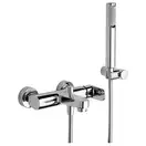 Смеситель для ванны Paffoni Candy (цвет - хром), с душевым гарнитуром (CA023CR) фото 1 Aquada.com.ua