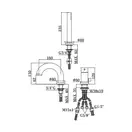 Смеситель на борт ванны Paffoni Light (цвет - хром) (LIG041LCR)