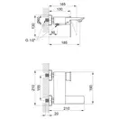 Змішувач для ванни Qtap Lodenice 3031102KC (QTLOD3031102KC) фото 2 Aquada.com.ua