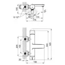 Змішувач для ванни Qtap Zdenek 3032102GC (QTZDN3032102GC) фото 2 Aquada.com.ua